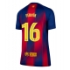 Barcelona Fermin Lopez #16 Hemma matchtröja Dam 2025-26 Kortärmad Billigt